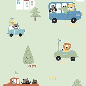 Papel de Parede Yoyo 2 - Infantil - YY204302R - TNT