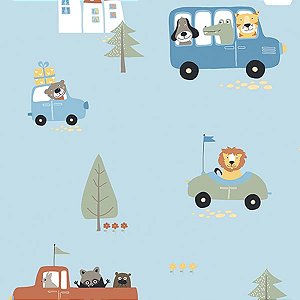 Papel de Parede Yoyo 2 - Infantil - YY204303R - TNT