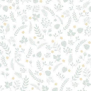 Papel de Parede Yoyo 2 - Folhas e Flores - YY205202R - TNT