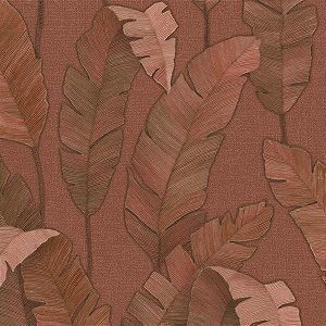 Papel de Parede Metropolitan Stories 3 - Folhas e Flores - AS392181 - Vinílico