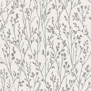 Papel de Parede Sejours & Chambres - Folhas e Flores - 11180803 - Vinílico