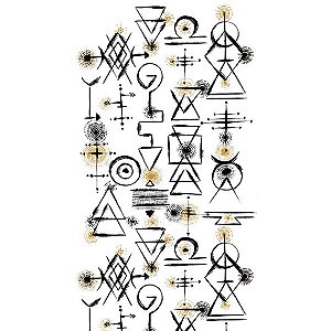Papel de Parede The Wall 2 - Tribal e Étnico - AS391981 - Vinílico