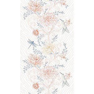 Papel de Parede The Wall 2 - Folhas e Flores - AS392011 - Vinílico