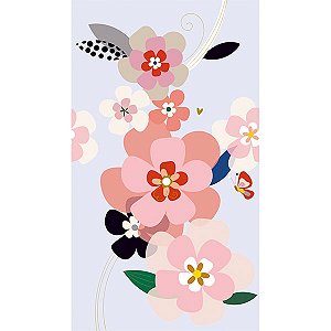 Papel de Parede The Wall 2 - Folhas e Flores - AS392081 - Vinílico