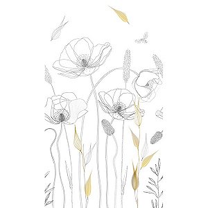 Papel de Parede The Wall 2 - Folhas e Flores - AS392121 - Vinílico