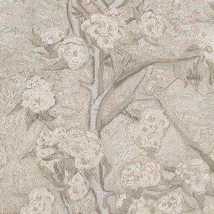Papel de Parede Van Gohg - Folhas e Flores - 221522 - Vinílico