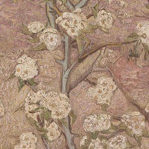 Papel de Parede Van Gohg - Folhas e Flores - 221524 - Vinílico