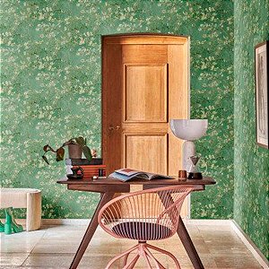 Papel de Parede Van Gohg - Folhas e Flores - 221550 - Vinílico