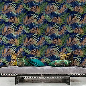 Papel de Parede Avalon 1 - Folhas e Flores - AVA101 - Vinílico