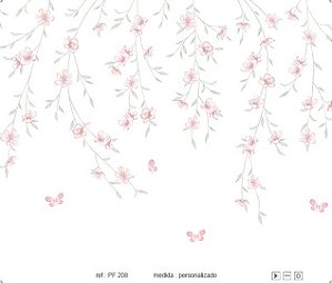Papel de Parede Painel Fofura - Infantil - PF208 - Vinílico