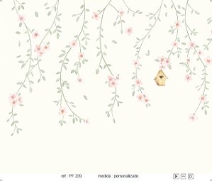 Papel de Parede Painel Fofura - Infantil - PF209 - Vinílico