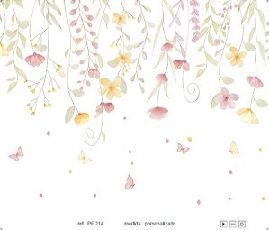 Papel de Parede Painel Fofura - Infantil - PF214 - Vinílico