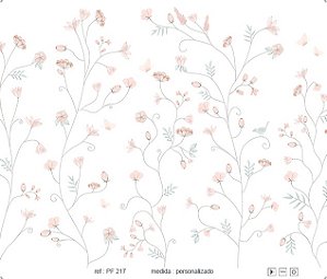 Papel de Parede Painel Fofura - Infantil - PF217 - Vinílico