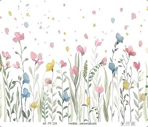 Papel de Parede Painel Fofura - Infantil - PF224 - Vinílico