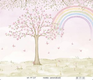 Papel de Parede Painel Fofura - Infantil - PF227 - Vinílico