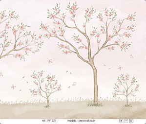 Papel de Parede Painel Fofura - Infantil - PF229 - Vinílico