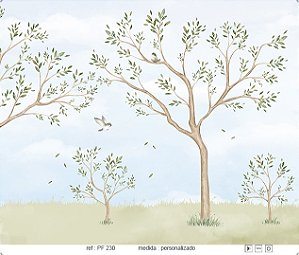 Papel de Parede Painel Fofura - Infantil - PF230 - Vinílico