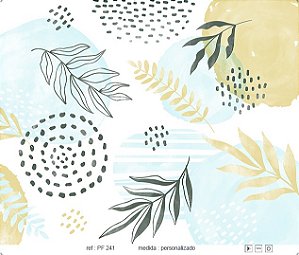 Papel de Parede Painel Fofura - Infantil - PF241 - Vinílico