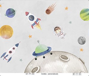 Papel de Parede Painel Fofura - Infantil - PF269 - Vinílico