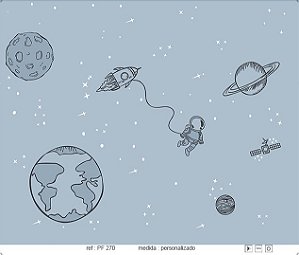 Papel de Parede Painel Fofura - Infantil - PF270 - Vinílico