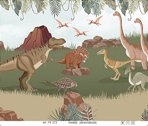 Papel de Parede Painel Fofura - Infantil - PF273 - Vinílico