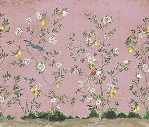 Papel de Parede Biomas - Folhas e Flores - 83080 - Vinílico
