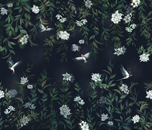 Papel de Parede Biomas - Folhas e Flores - 83110 - Vinílico