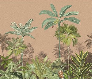 Papel de Parede Biomas - Folhas e Flores - 83202 - Vinílico