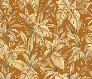 Papel de Parede Biomas - Folhas e Flores - 83288 - Vinílico