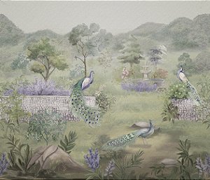 Papel de Parede Biomas - Folhas e Flores - 83400 - Vinílico