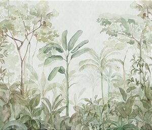 Papel de Parede Biomas - Folhas e Flores - 83462 - Vinílico