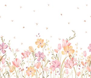 Papel de Parede Memórias de Infância - Folhas e Flores - 201013 - Vinílico