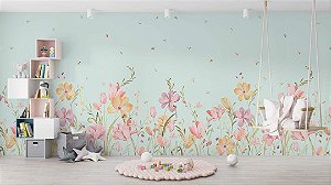 Papel de Parede Memórias de Infância - Folhas e Flores - 201014 - Vinílico