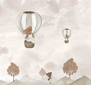 Papel de Parede Memórias de Infância - Infantil - 201016 - Vinílico