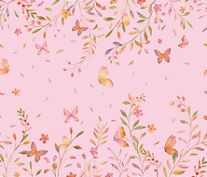 Papel de Parede Memórias de Infância - Folhas e Flores - 201031 - Vinílico