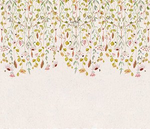 Papel de Parede Memórias de Infância - Folhas e Flores - 201042 - Vinílico