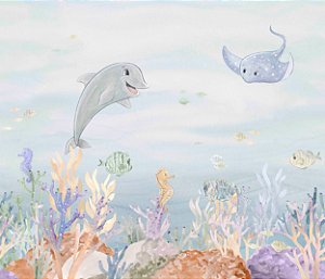 Papel de Parede Natureza Lúdica - Infantil - 83684 - Vinílico