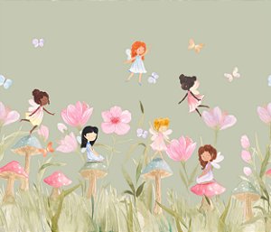 Papel de Parede Natureza Lúdica - Infantil - 83783 - Vinílico