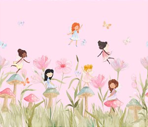 Papel de Parede Natureza Lúdica - Infantil - 83790 - Vinílico