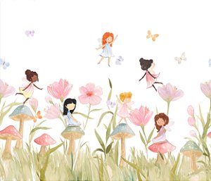 Papel de Parede Natureza Lúdica - Infantil - 83806 - Vinílico