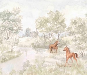 Papel de Parede Natureza Lúdica - Infantil - 83868 - Vinílico