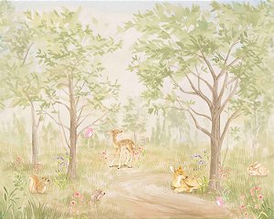 Papel de Parede Natureza Lúdica - Infantil - 83882 - Vinílico