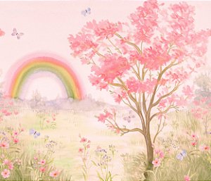 Papel de Parede Natureza Lúdica - Infantil - 83929 - Vinílico