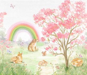 Papel de Parede Natureza Lúdica - Infantil - 83943 - Vinílico