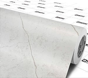 Envelopamento - Piso Marmore Branco Marquina Matte - Vinílico (autocolante)