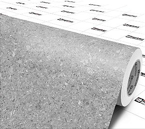 Envelopamento - Piso Terrazzo Cinza Matte - Vinílico (autocolante)