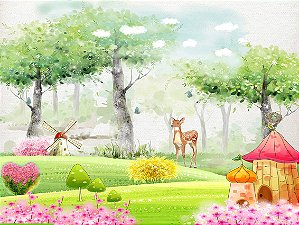 Papel de Parede Infantis - Infantil - KPINF012 - Vinílico