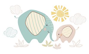 Papel de Parede Infantis - Infantil - KPINF028 - Vinílico