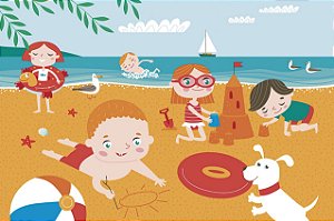 Papel de Parede Infantis - Infantil - KPINF051 - Vinílico