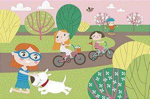 Papel de Parede Infantis - Infantil - KPINF055 - Vinílico